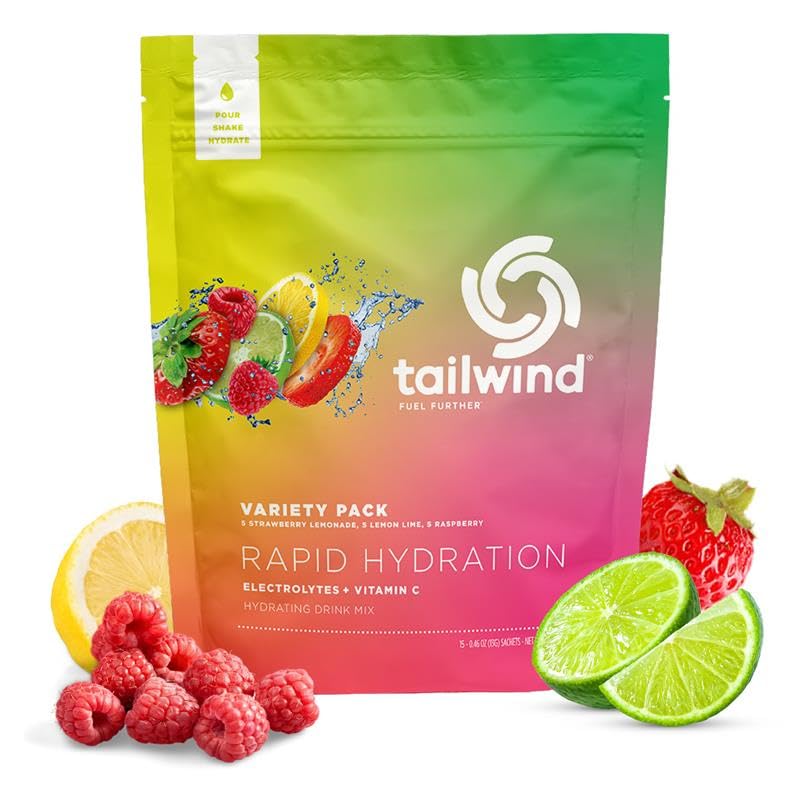 Amazon.com: Tailwind Nutrition Rapid Hydration, Variety Pack, 15